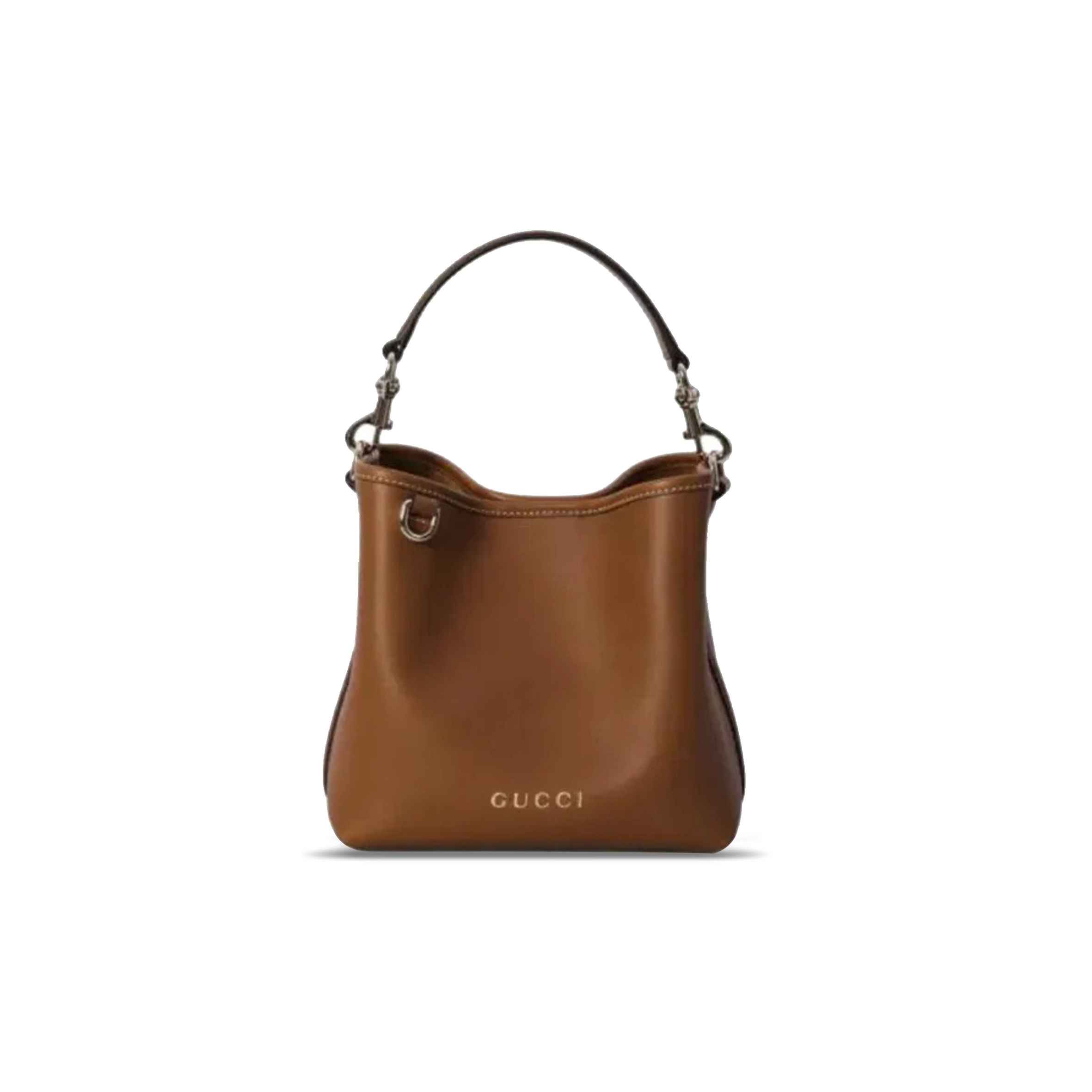 GUCCI GG EMBLEM SMALL BUCKET BAG 815118 (19*18*11cm)